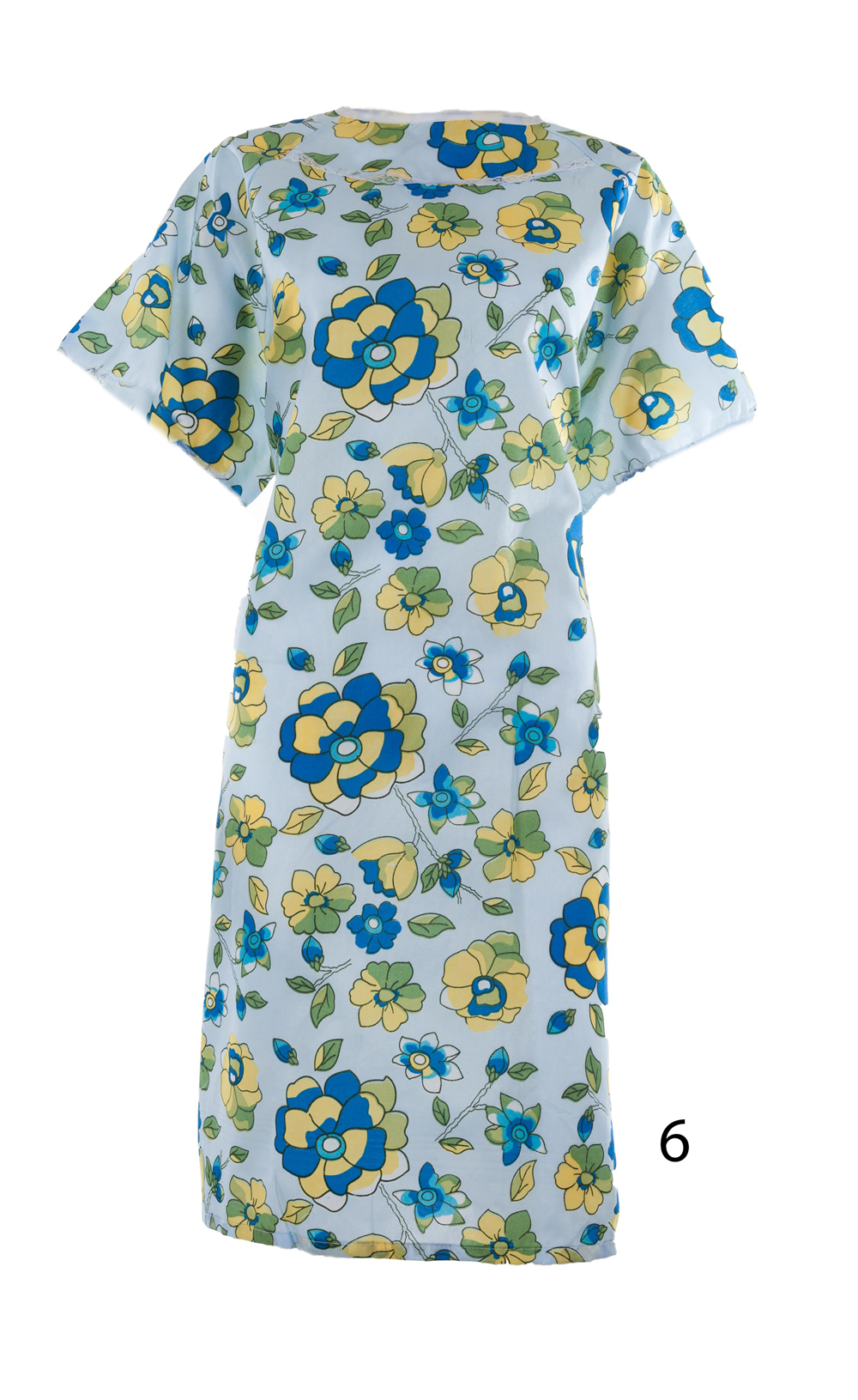 Women Adaptive Poly Cotton Backwrap Gowns 13 New Prints Just Arrived